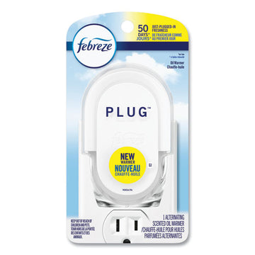 Febreze® Plug Air Freshener Warmer, 2.5" X 3" X 4", Off White, 4-carton freeshipping - TVN Wholesale